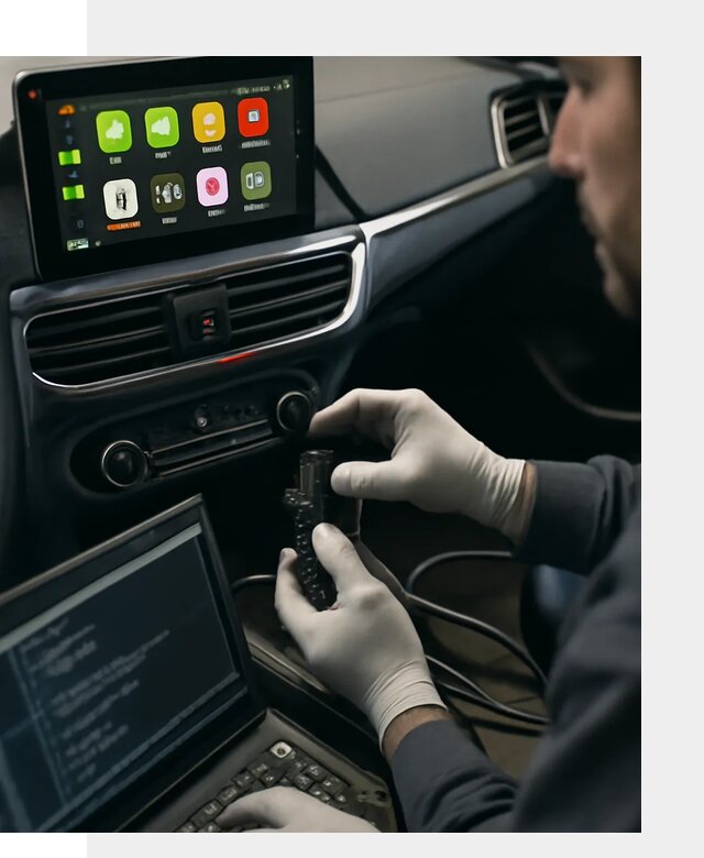 Активация Apple CarPlay в Клине для штатной мультимедиа