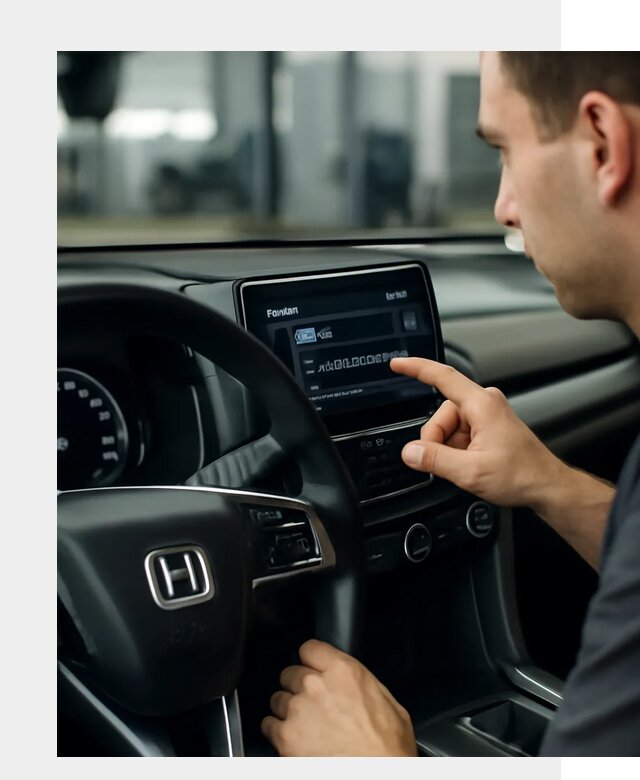 Русификация панели приборов Honda в Клине по цене 5123 ФастМобиль-Кли