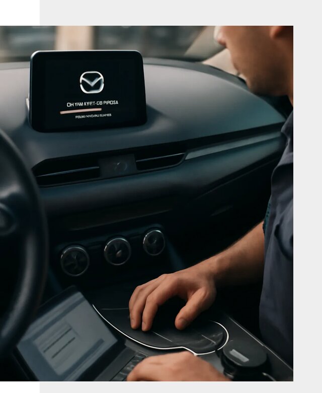 Установка приложений Mazda на мультимедийную систему в Клине