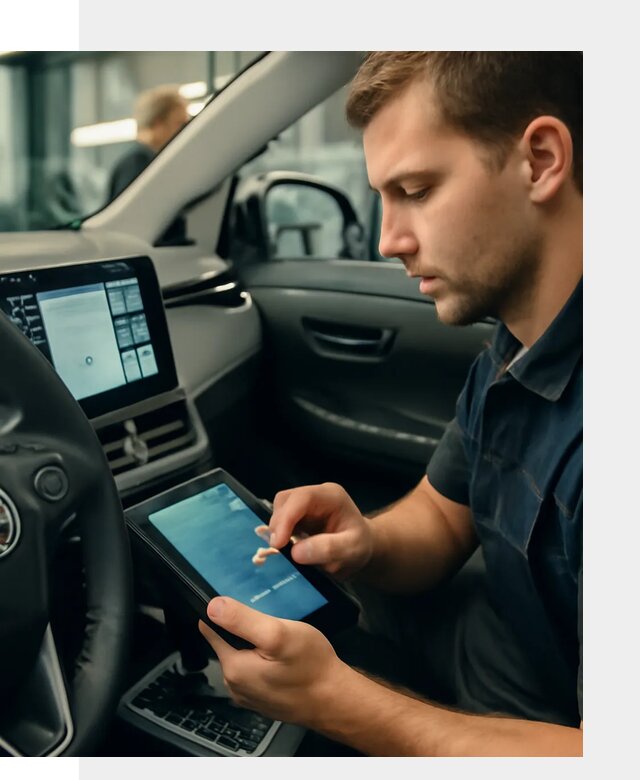 Установка приложений Toyota на мультимедиа в Клине